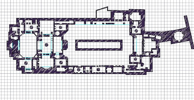دانلود نقشه (پلان) خانه بروجردی ها(کد2842)