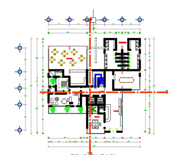 دانلود نقشه (پلان) مجتمع مسکونی هشت طبقه نمونه (کد2908)