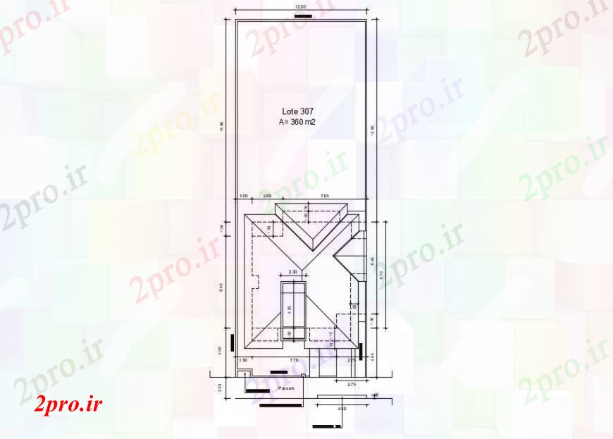 دانلود نقشه جزئیات ساخت و ساز خانه سقف طراحی طرحی جزئیات  دو بعدی   (کد100552)