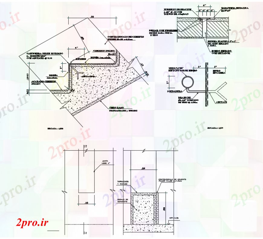 دانلود نقشه جزئیات ساخت و ساز د  طراحی شمول جزئیات   خودرو (کد100650)