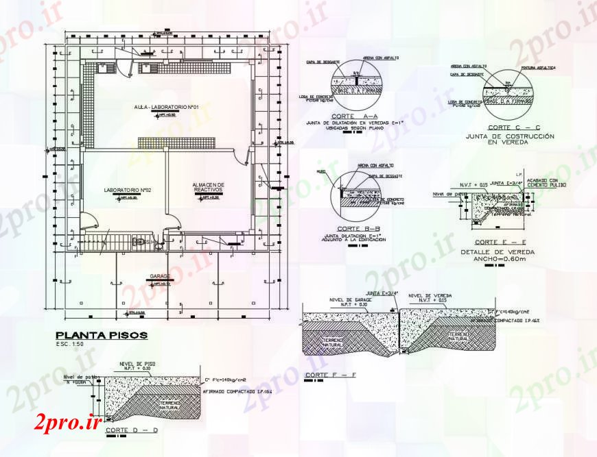 دانلود نقشه بیمارستان - درمانگاه - کلینیک تلقیح آزمایشگاهی شهری توزیع طرحی طبقه و ساختار طراحی جزئیات 8 در 18 متر (کد100666)