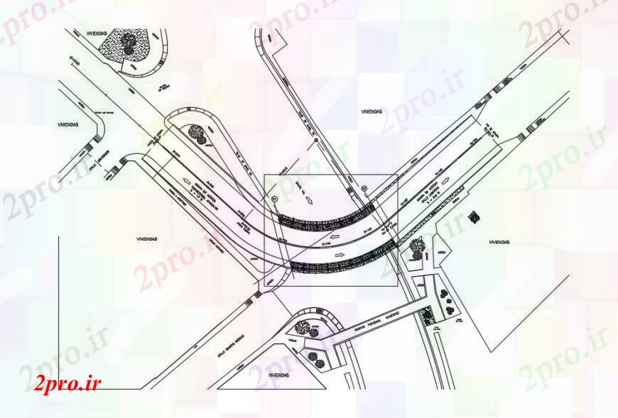 دانلود نقشه جزئیات ساخت پل نقشه های  دو بعدی  از طراحی پل   اتوکد (کد100680)