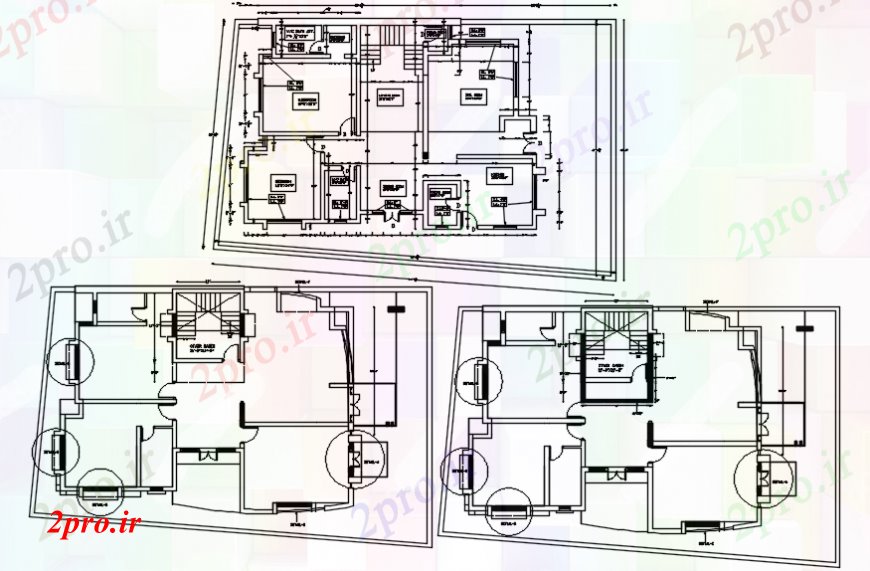 دانلود نقشه مسکونی  ، ویلایی ، آپارتمان  طرحی اقامت مدرن  طرحی  (کد100750)