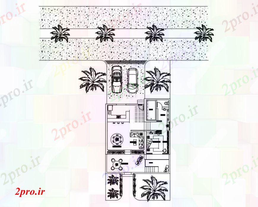 دانلود نقشه مسکونی  ، ویلایی ، آپارتمان  جزئیاتطراحی های طرحی طبقه از خانه به   (کد101114)