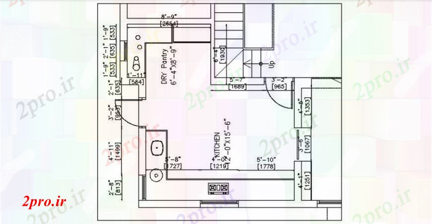 دانلود نقشه جزئیات طراحی ساخت آشپزخانه طراحیاز آشپزخانه   اتوکد (کد101173)