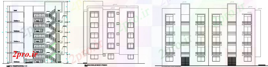 دانلود نقشه مسکونی  ، ویلایی ، آپارتمان   د طراحی آپارتمان   بیرونی     (کد101257)