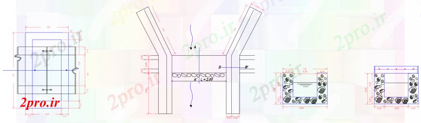 دانلود نقشه جزئیات ساخت و ساز  د طراحی از بخش آبیاری خودکار   (کد101279)