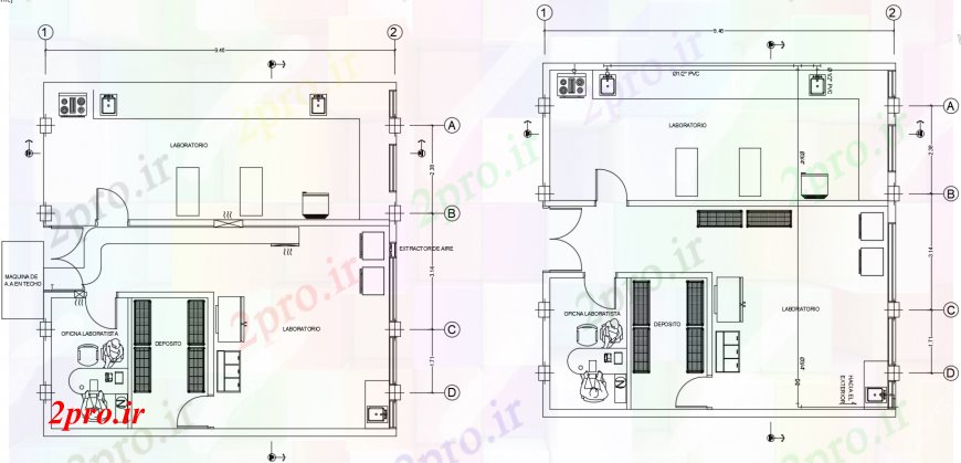 دانلود نقشه مسکونی ، ویلایی ، آپارتمان طراحی دو بعدی خانه دو بعدی نما خودرو 5 در 6 متر (کد101285)