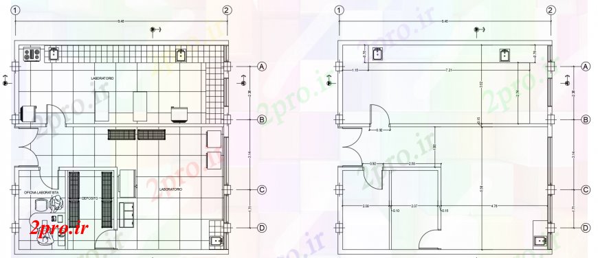 دانلود نقشه مسکونی  ، ویلایی ، آپارتمان   د از زندگی مبلمان آشپزخانه      (کد101287)