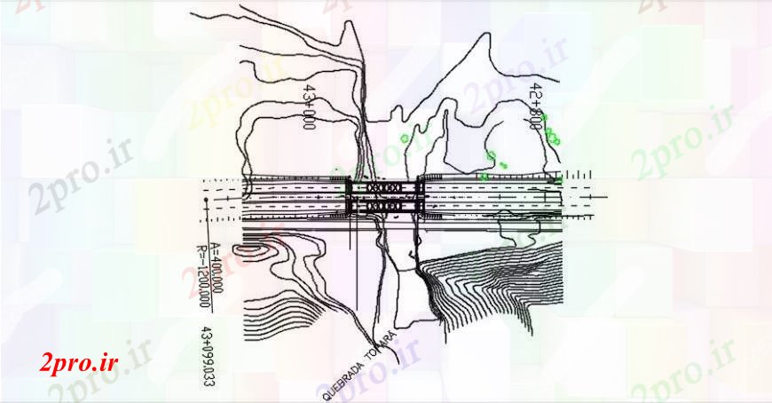 دانلود نقشه جزئیات ساخت پل   طراحی detials پل طرحی  (کد101514)