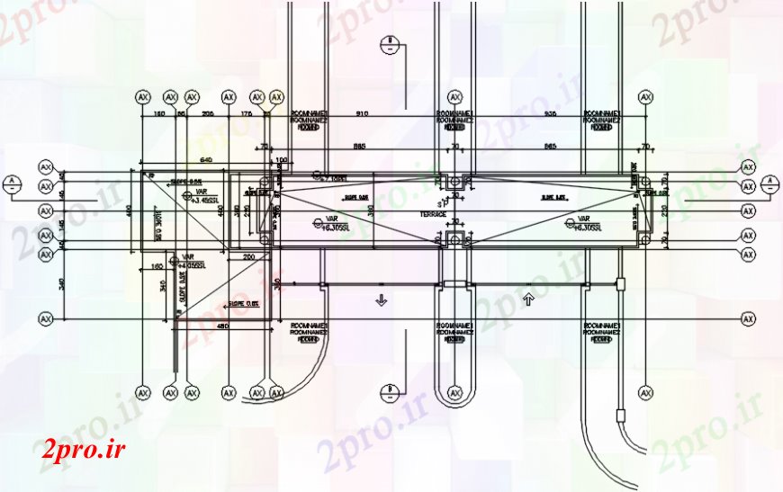 دانلود نقشه مسکونی  ، ویلایی ، آپارتمان  طراحی و ساختار طراحی جزئیات برای خانه گارد (کد101909)