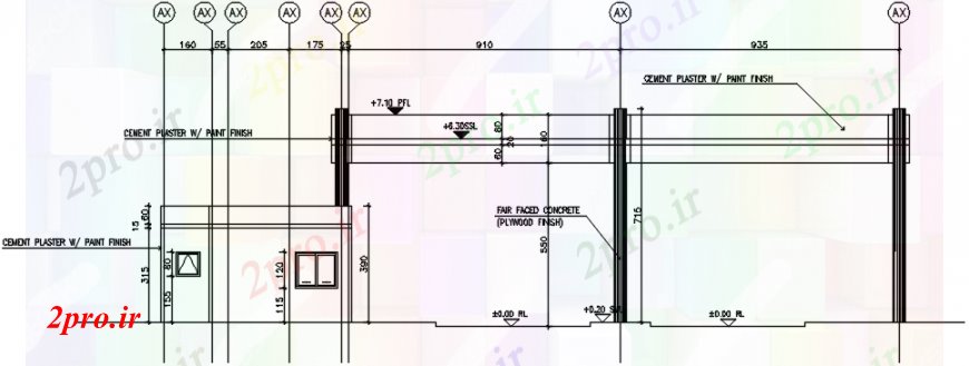 دانلود نقشه مسکونی  ، ویلایی ، آپارتمان  سمت چپ بخش سازنده طراحی جزئیات برای خانه (کد101913)