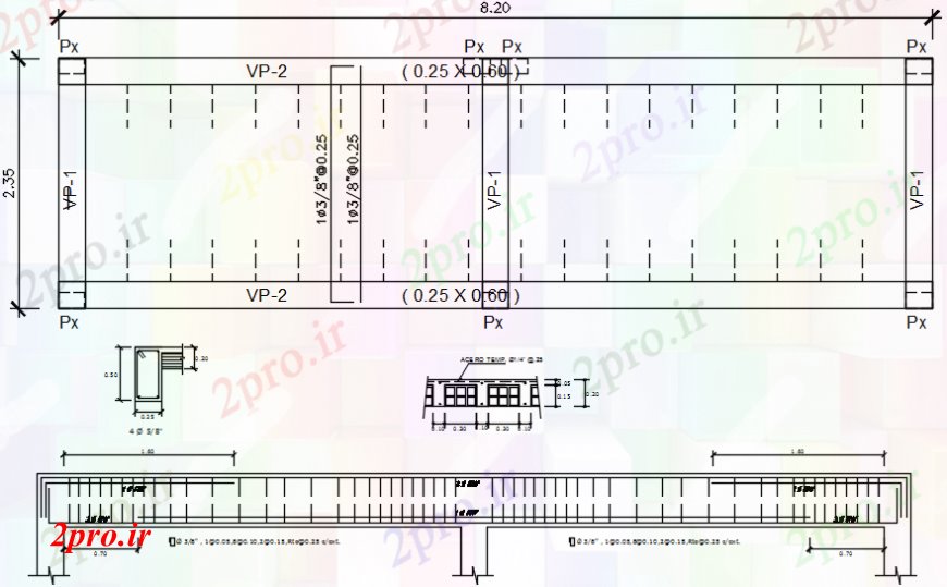 دانلود نقشه طراحی جزئیات ساختار بخش و سازنده جزئیات درایو دایره حصار محیط بالا مخزن (کد101963)