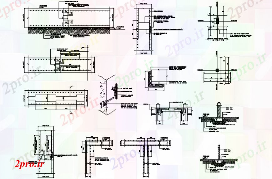 دانلود نقشه طراحی اتوکد پایه باشگاه بخش خانه مبنایی و ساختار پایه و اساس طراحی جزئیات (کد102333)