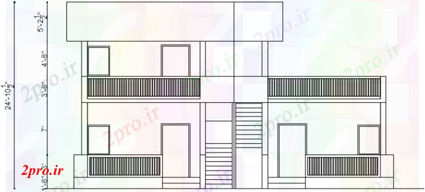 دانلود نقشه حمام مستر اتاق خواب هتل های متعدد نما  (کد102346)