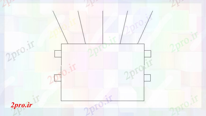 دانلود نقشه جزئیات طراحی در و پنجره  پنجره ساده بلوک نما جزئیات طراحی  (کد102784)