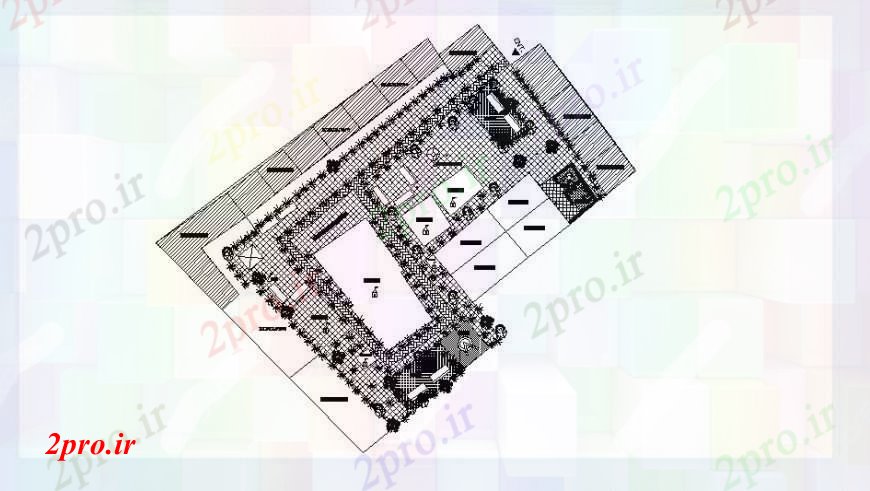 دانلود نقشه کلیسا - معبد - مکان مذهبی Bhavnath سایت معبد طرحی و محوطه سازی طراحی جزئیات  (کد102864)