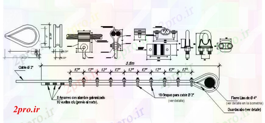 دانلود نقشه جزئیات ساخت و ساز نقشه هایمفاصل و اتصالات dteials  اتوکد (کد102965)