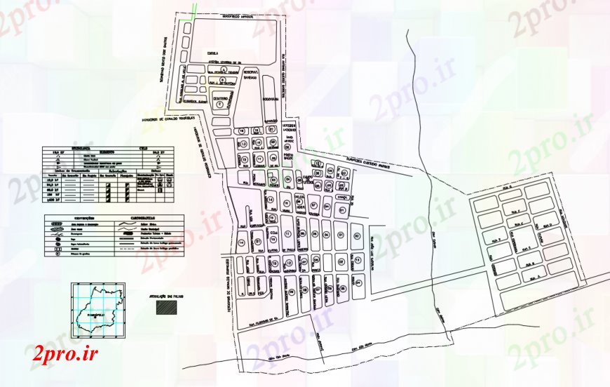 دانلود نقشه جزئیات پروژه های معماری عمومی جامعه شهر و برنامه ریزی دراز کردن طراحی (کد103375)