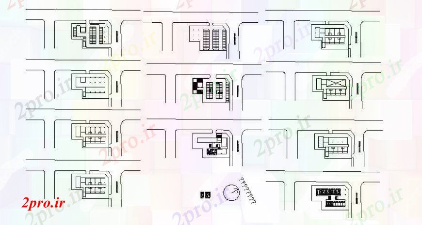 دانلود نقشه مسکونی  ، ویلایی ، آپارتمان  د طراحی  آپارتمان   سرویس     (کد103417)