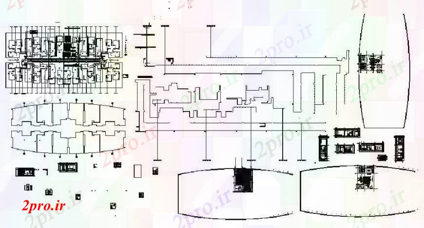 دانلود نقشه مسکونی  ، ویلایی ، آپارتمان  مسکونی طرحی توزیع آپارتمان   و نصب و راه اندازی طراحی جزئیات  بهداشتی (کد103529)