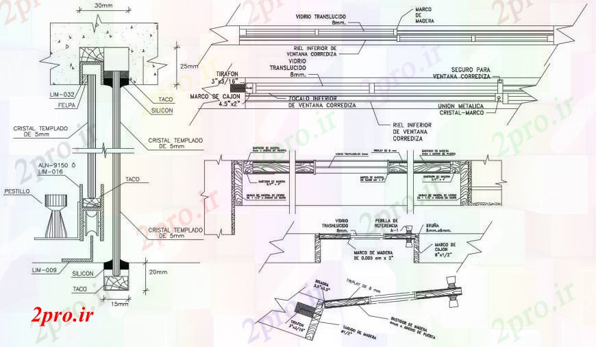 دانلود نقشه جزئیات ستون  د طراحی از شن و ماسه پرتو معماری     (کد103616)