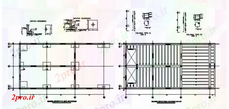 دانلود نقشه طراحی جزئیات ساختار طراحی  دو بعدی  سازه های تجاری طراحی   خودرو (کد103906)