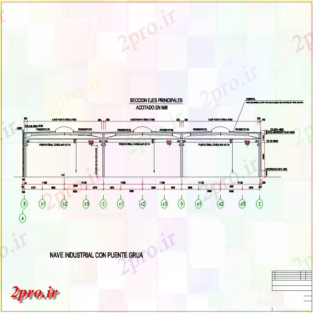 دانلود نقشه جزئیات ساخت پل جزئیات  نقشه سازه پل   اتوکد (کد104183)