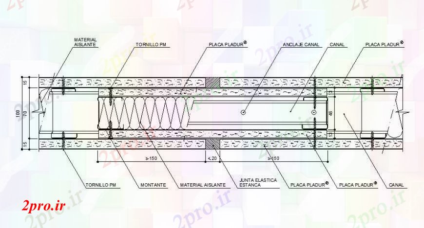 دانلود نقشه جزئیات ساخت و ساز   بلوک ساختاری طراحی جزئیات   اتوکد (کد104184)