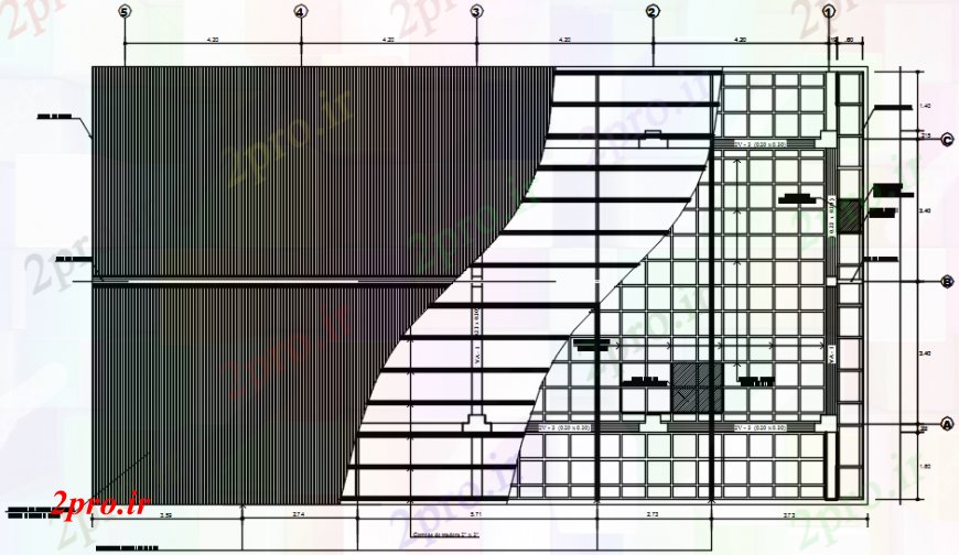 دانلود نقشه طراحی جزئیات ساختار خرپا چوبی ساختار سازنده طراحی جزئیات  (کد104234)