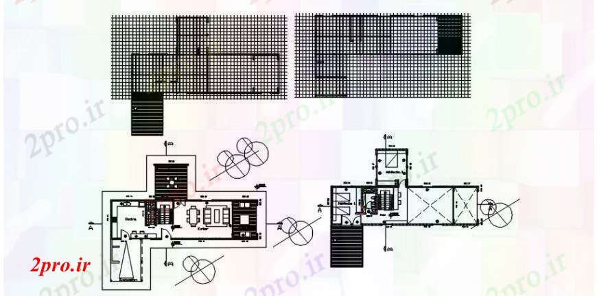 دانلود نقشه مسکونی  ، ویلایی ، آپارتمان  خانه طرحی طبقه و فولاد سقف ساختار طرحی پوشش طراحی جزئیات (کد104320)