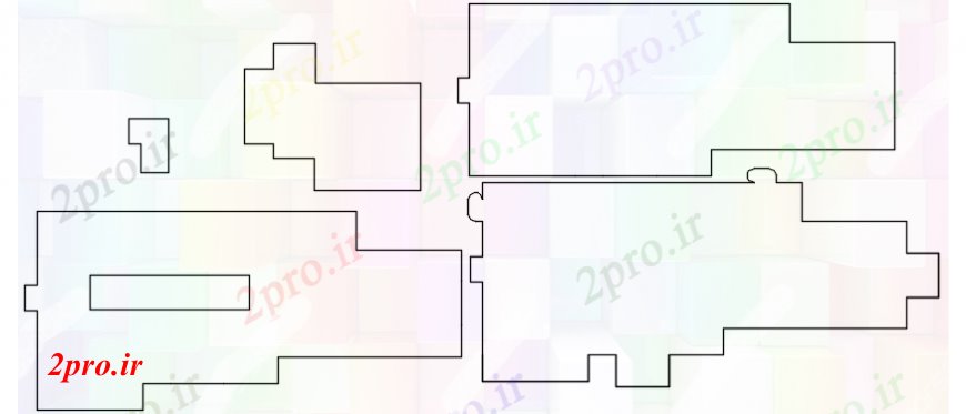 دانلود نقشه بیمارستان - درمانگاه - کلینیک فاصله مفهوم بیمارستان 32 در 78 متر (کد104680)