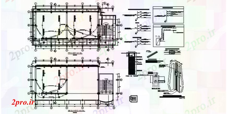 دانلود نقشه طراحی داخلی   طراحی نصب و راه اندازی الکتریکی  اتوکد (کد104708)