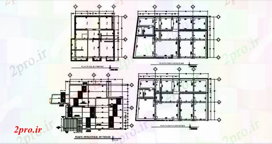 دانلود نقشه طراحی جزئیات ساختار بنیاد طرحی و ساختار طراحی جزئیات از خانه (کد104865)