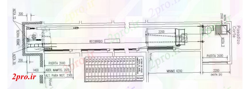 دانلود نقشه  جزئیات آسانسور و   طرحی   و نصب و راه اندازی  طراحی  (کد105750)