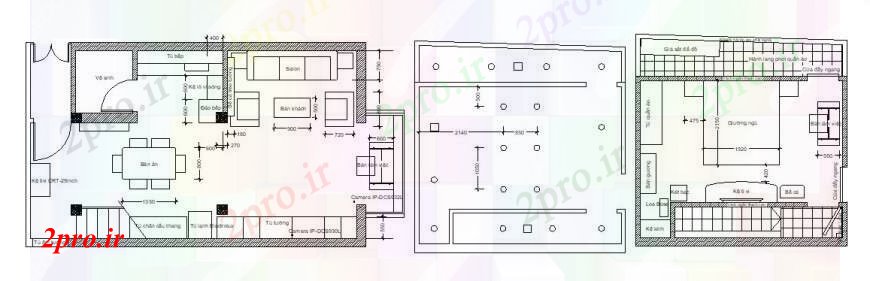 دانلود نقشه مسکونی  ، ویلایی ، آپارتمان  یک خانواده طراحی خانه   دو بعدی  جزئیات  (کد105830)