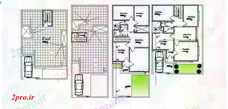 دانلود نقشه مسکونی  ، ویلایی ، آپارتمان  زمین خانه، برای اولین بار و کف پوشش طرحی  (کد106009)