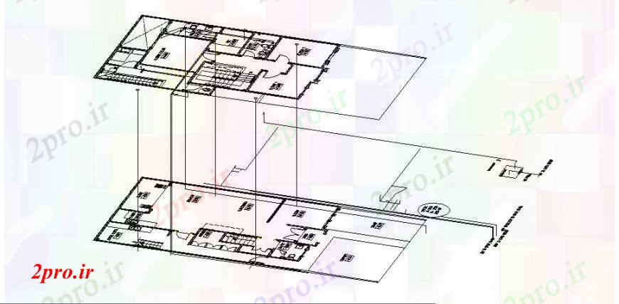 دانلود نقشه جزئیات لوله کشی ساختار لوله کشی و آبیاری طراحی جزئیات برای خانه (کد106029)