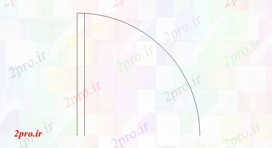 دانلود نقشه جزئیات طراحی در و پنجره  جزئیات   از طراحی درب   (کد106582)