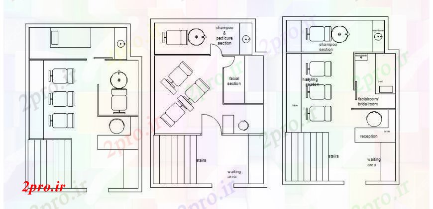 دانلود نقشه ساختمان اداری - تجاری - صنعتی کابین طرحی بندی چندگانه جزئیات طرحی برای ساخت و ساز شرکت های بزرگ 35 در 70 متر (کد106776)