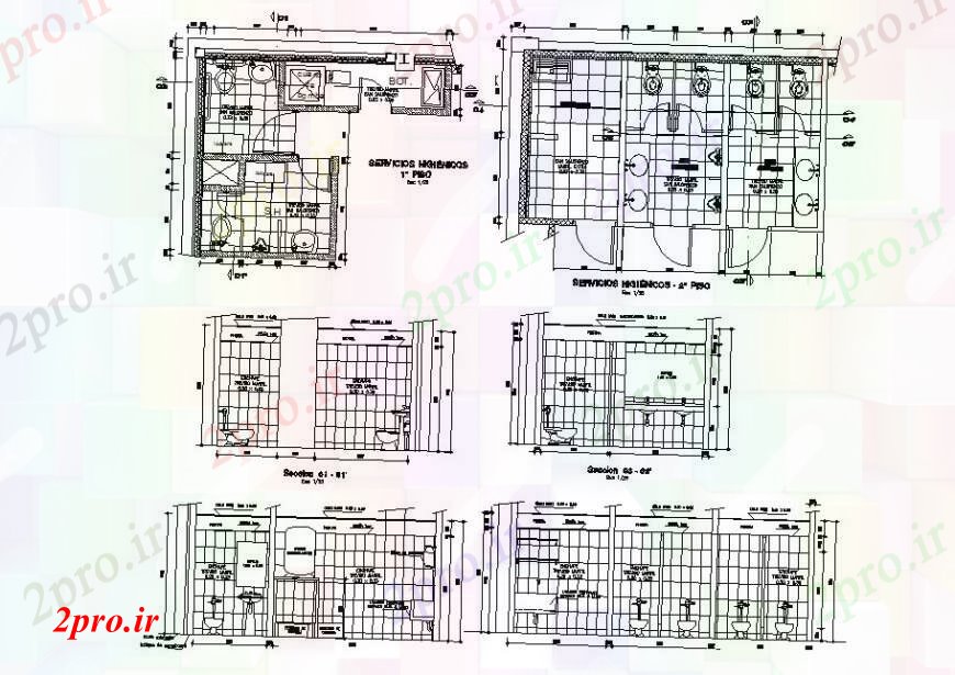 دانلود نقشه حمام مستر بانک بخش توالت، طرحی و نصب و راه اندازی لوله کشی 12 در 26 متر (کد106949)