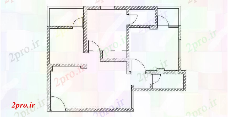 دانلود نقشه طراحی جزئیات ساختار طبقه تک جزئیات ساختار طرحی فریم برای خانه (کد107134)