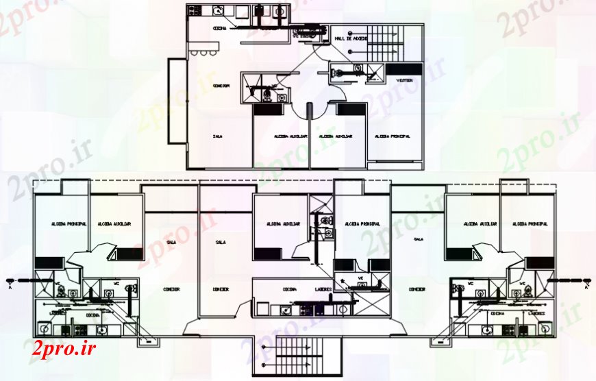 دانلود نقشه مسکونی  ، ویلایی ، آپارتمان  طراحی طرحی چیدمان خانه  دو بعدی    اتوکد (کد107229)