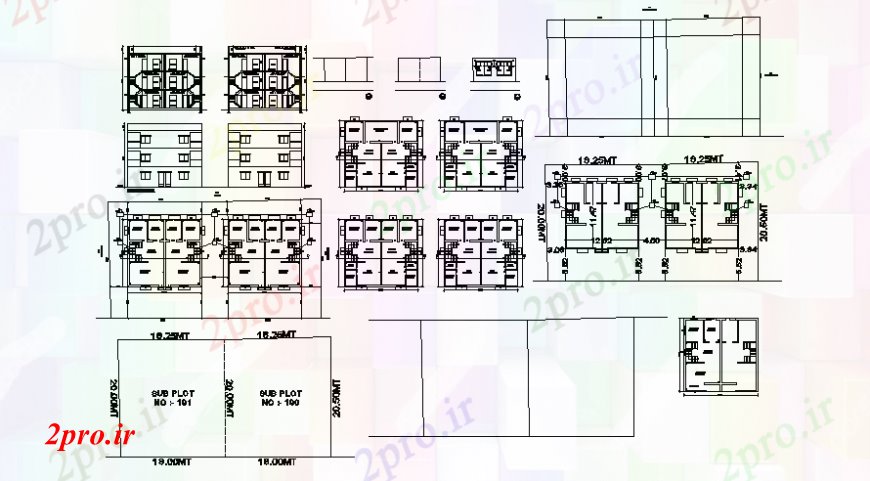 دانلود نقشه مسکونی  ، ویلایی ، آپارتمان    طراحی جزئیات آپارتمان   مسکن طرحی نما و بخش (کد107511)