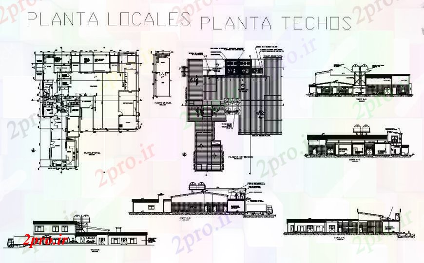 دانلود نقشه کارخانه صنعتی  ، کارگاه ماهیگیری ARTISANAL کارخانه ترمینال نما، بخش، برنامه ریزی و خودکار (کد107608)