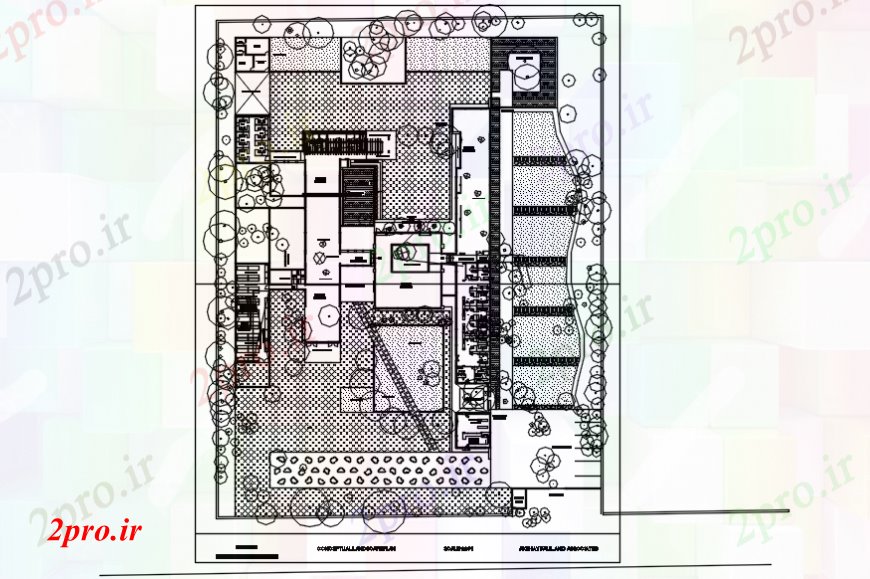 دانلود نقشه مسکونی  ، ویلایی ، آپارتمان  طراحی طرحی  آپارتمان   مسکن دو بعدی   (کد107738)