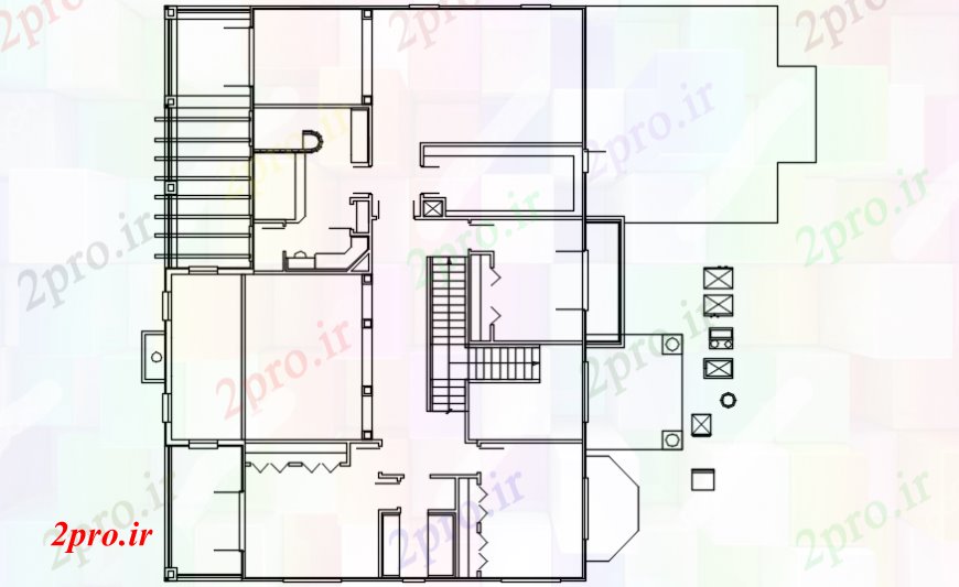 دانلود نقشه مسکونی  ، ویلایی ، آپارتمان  طراحی جزئیات واحد مسکونی   اتوکد (کد107971)