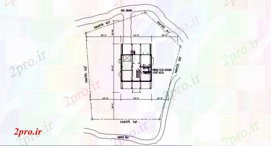 دانلود نقشه مسکونی ، ویلایی ، آپارتمان در دست اجرا جزئیات ساختار طرحی فریم کف خانه 10 در 12 متر (کد108139)