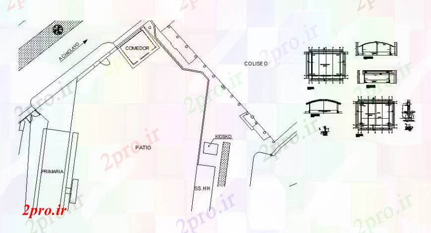 دانلود نقشه مسکونی  ، ویلایی ، آپارتمان  سایت طرحی خانه و  ساختار طراحی جزئیات (کد108170)