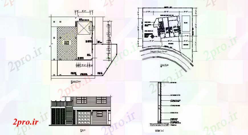 دانلود نقشه مسکونی ، ویلایی ، آپارتمان خانه جلو، طرحی فریم، طرحی و ساختار طراحی جزئیات 15 در 21 متر (کد108241)